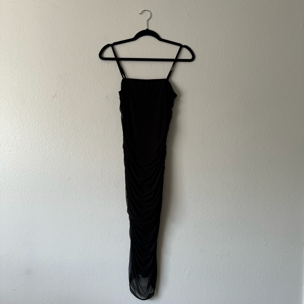 Wild Fable mesh black dress